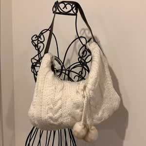 White Sweater Bag